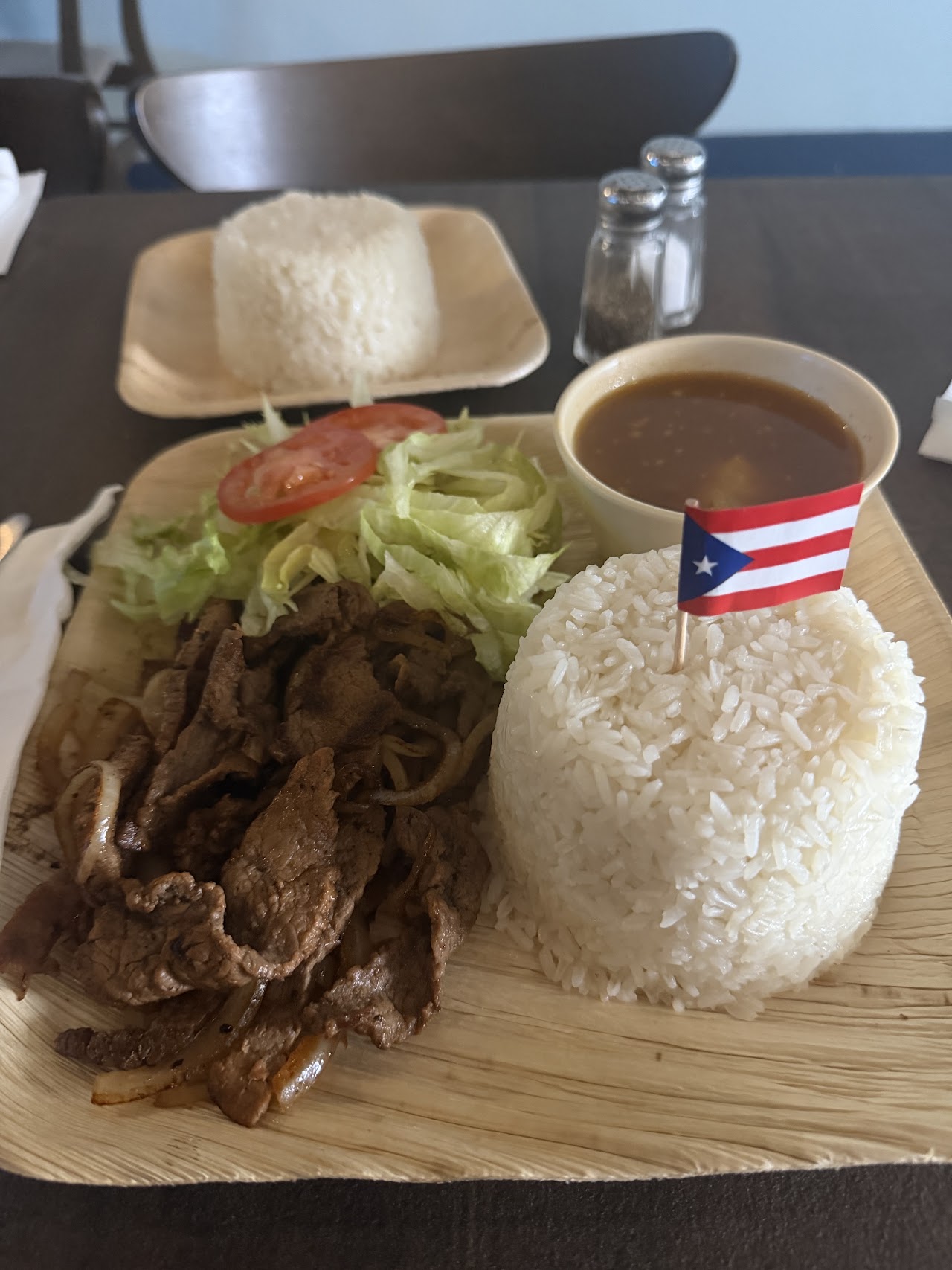 Golden fried beef empanadas and alcapurrias served with dipping sauce